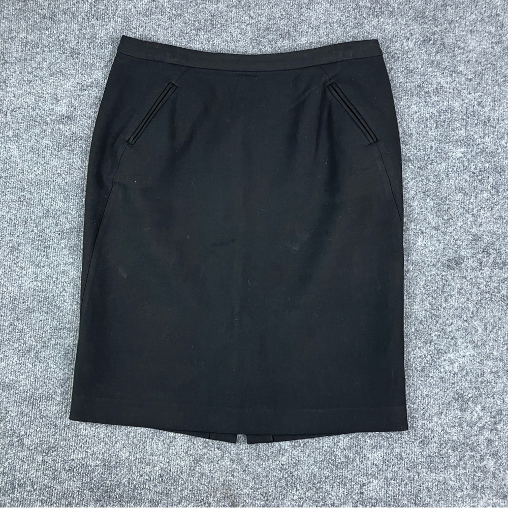 LOFT Classic Black Pencil Skirt‎